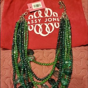 Sassy Jones Green Malia Necklace